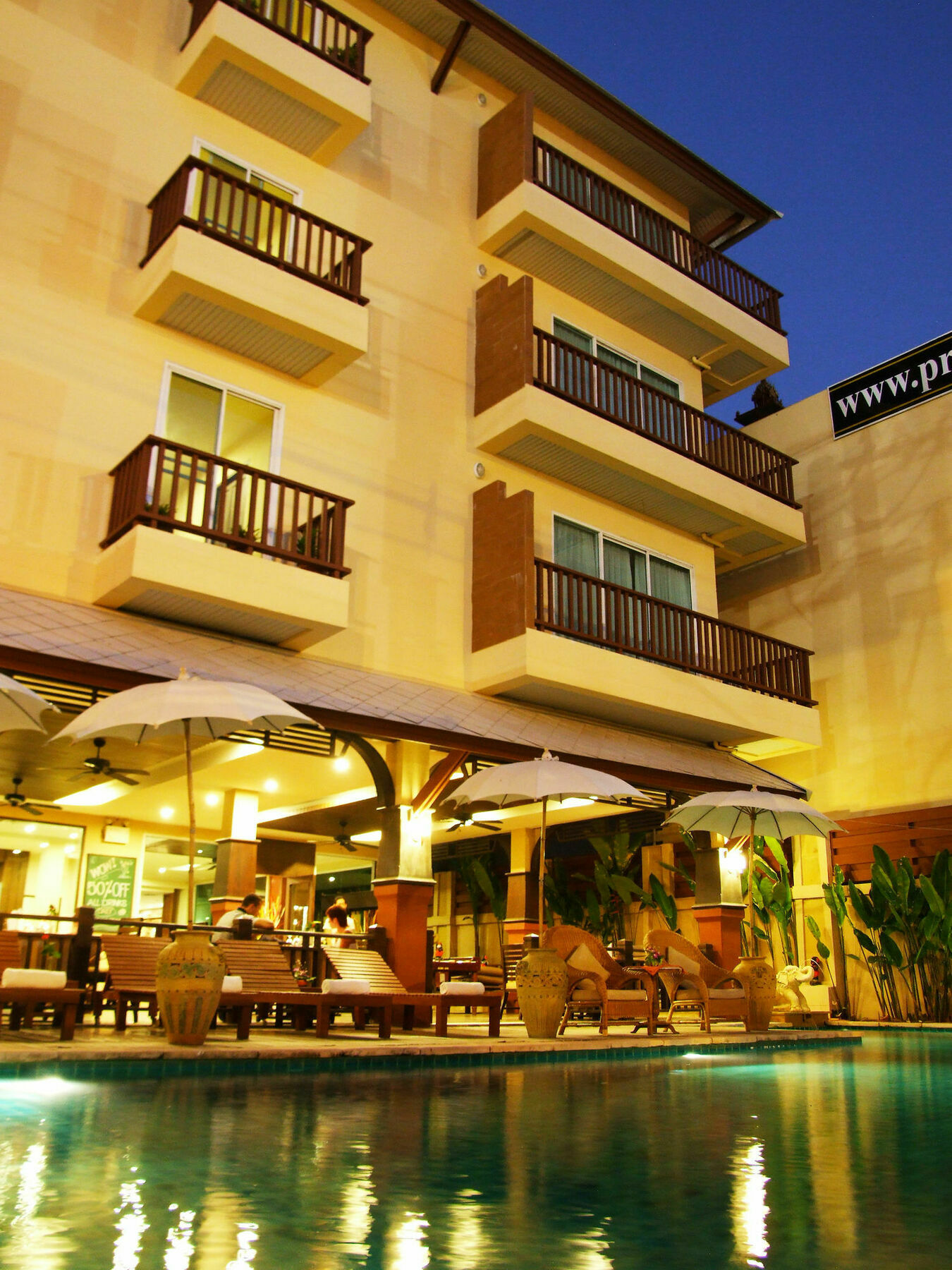 Sarita Chalet & Spa Hotel - Sha Extra Plus Jomtien Beach Extérieur photo
